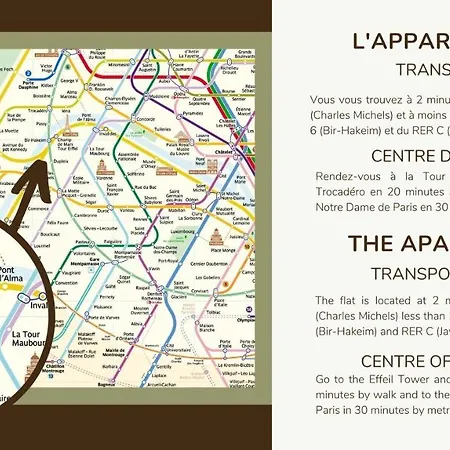 6pers#2 Chambres#beaugrenelle#paris 15#ac Parigi